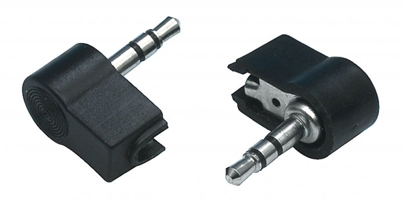 Stereo Konektor 3.5 mm Zástrčka Černá - obrázek produktu