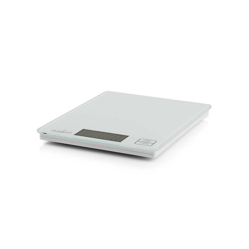 Digitální kuchyňská váha | LCD | Sklo | Bílá barva - obrázek č. 3