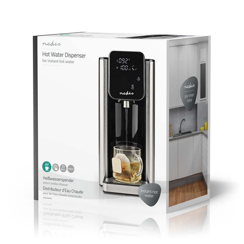 Hot Water Dispenser | 2600 W | 2.7 l | Černá / Hliník - obrázek č. 10