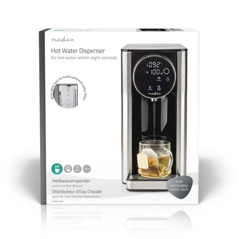 Hot Water Dispenser | 2600 W | 2.7 l  KAWD310FBK - obrázek č. 12