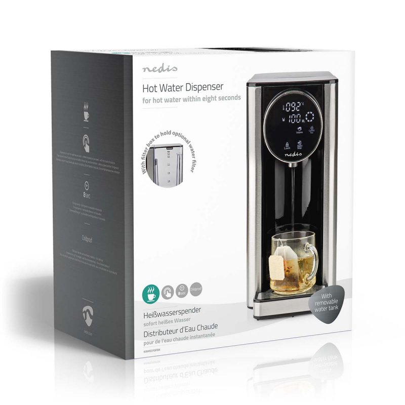 Hot Water Dispenser | 2600 W | 2.7 l  KAWD310FBK - obrázek č. 3