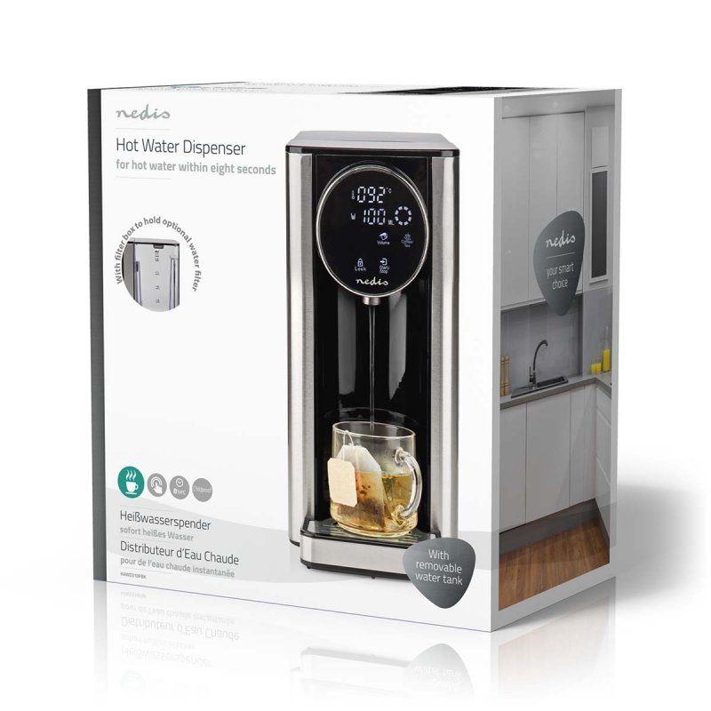 Hot Water Dispenser | 2600 W | 2.7 l  KAWD310FBK - obrázek č. 2