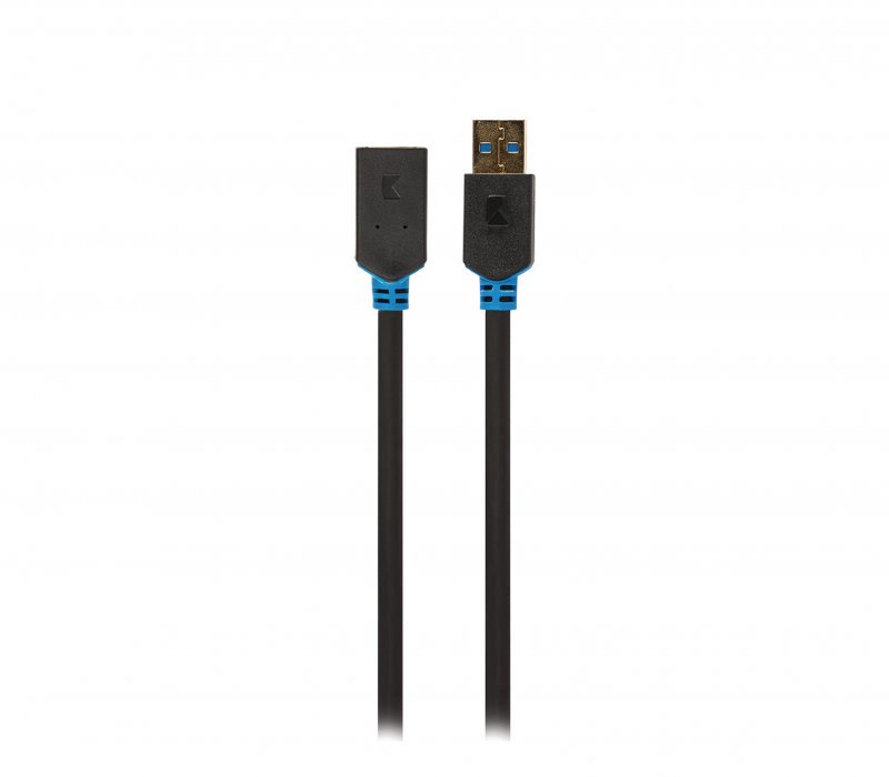 Prodlužovací Kabel USB 3.0 USB A Zástrčka - USB A Zásuvka 2.00 m Antracit - obrázek č. 3