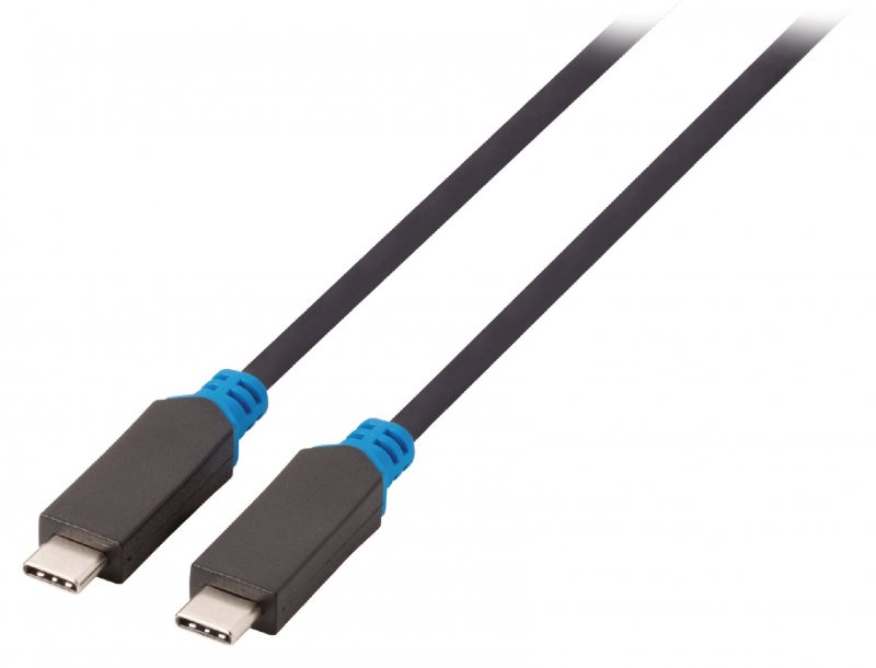 Kabel USB 3.0 USB-C Zástrčka - USB-C Zástrčka 1.00 m Antracit GEN 1 (5 Gbps) - obrázek č. 1