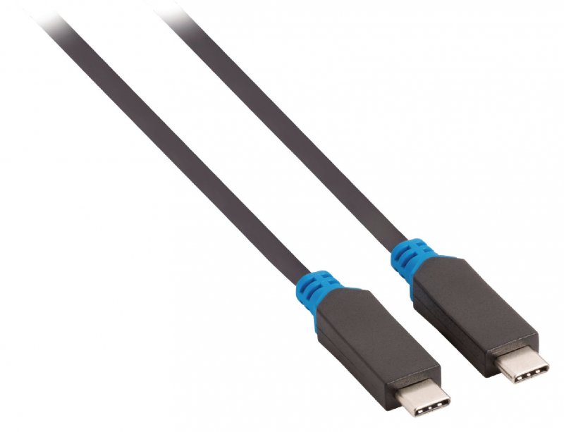 Kabel USB 3.0 USB-C Zástrčka - USB-C Zástrčka 1.00 m Antracit GEN 1 (5 Gbps) - obrázek č. 2