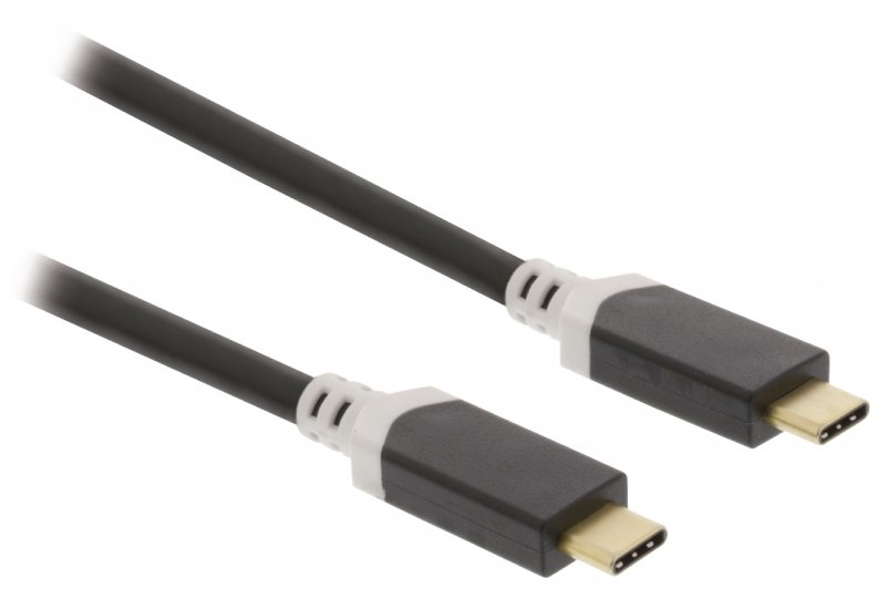 Kabel USB 3.0 USB-C Zástrčka - USB-C Zástrčka 1.00 m Antracit GEN 2 (10 Gbps) - obrázek č. 2