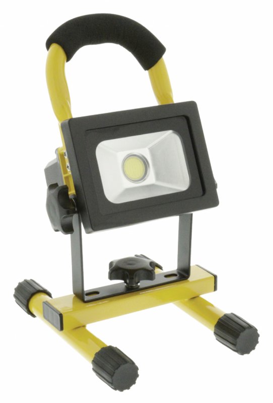 Mobilní LED Reflektor 10 W 700 lm Černá / Žlutá - obrázek č. 2