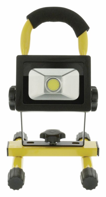 Mobilní LED Reflektor 10 W 700 lm Černá / Žlutá - obrázek č. 3