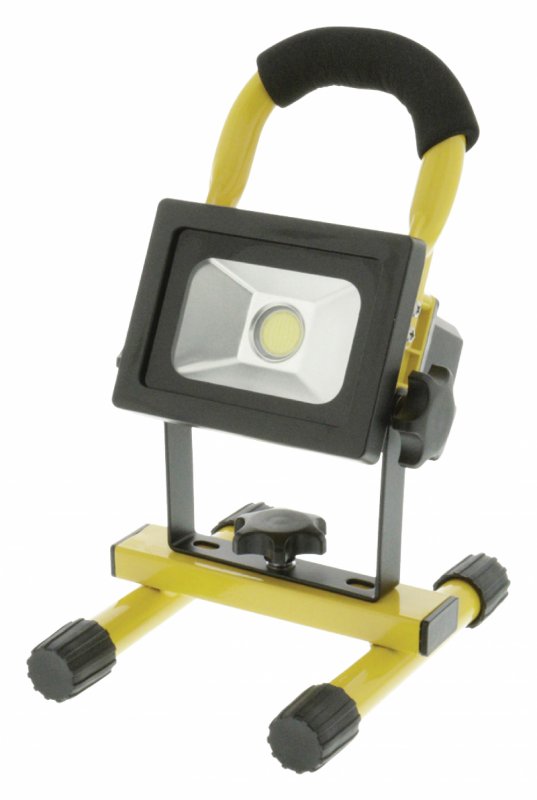 Mobilní LED Reflektor 10 W 700 lm Černá / Žlutá - obrázek produktu