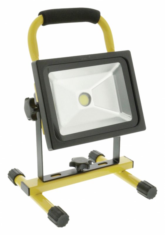 Mobilní LED Reflektor 20 W 1400 lm Černá / Žlutá - obrázek č. 2