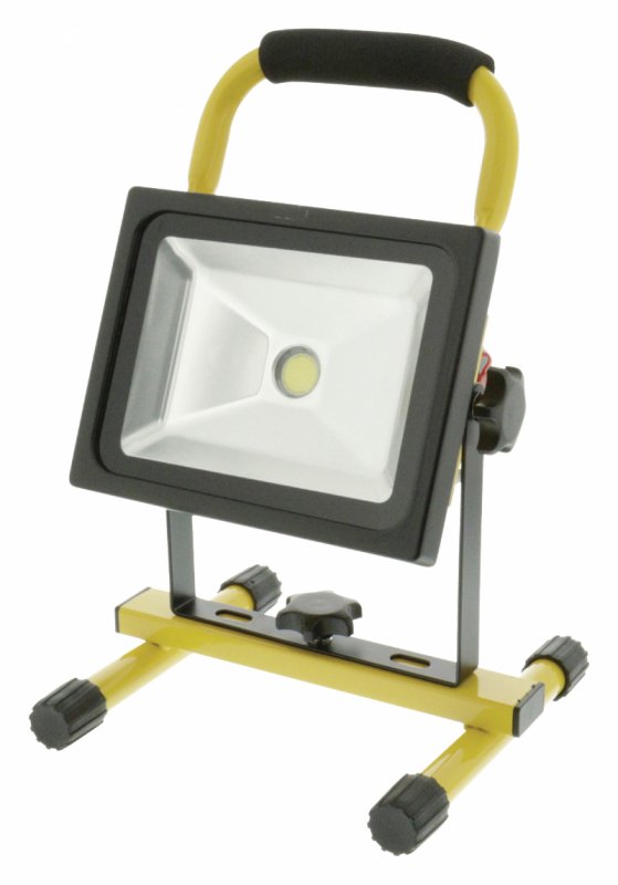 Mobilní LED Reflektor 20 W 1400 lm Černá / Žlutá - obrázek produktu