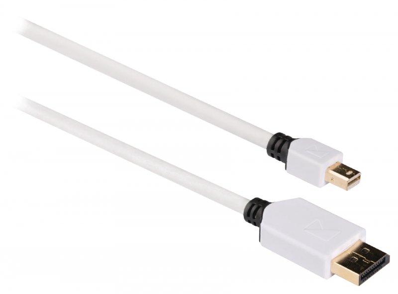 Kabel Mini DisplayPort Mini DisplayPort Zástrčka - DisplayPort Zástrčka 2.00 m Bílá - obrázek č. 2