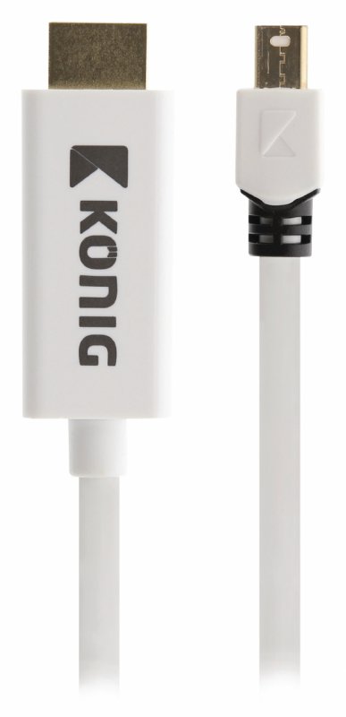 Kabel Mini DisplayPort Mini DisplayPort Zástrčka - HDMI Konektor 2.00 m Bílá - obrázek č. 3