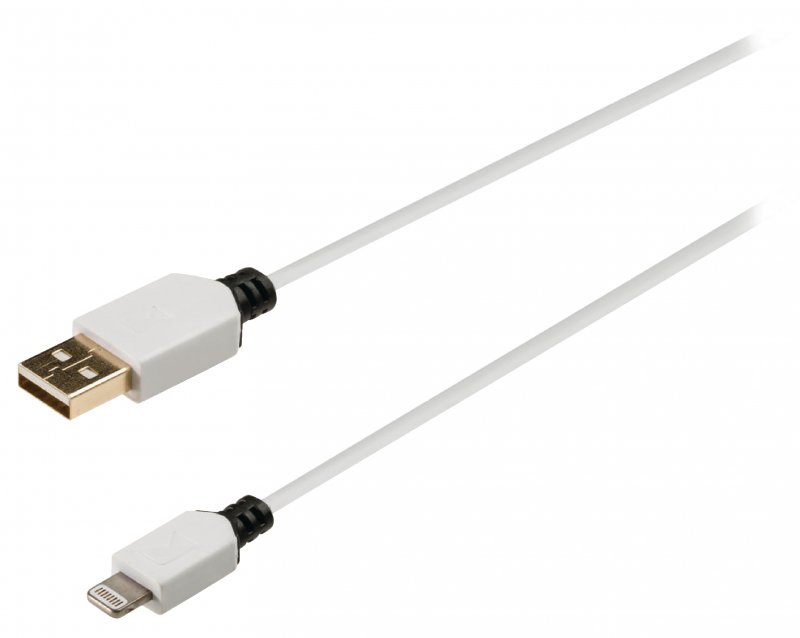Synchronizační a Nabíjecí Kabel Apple Lightning - USB A Zástrčka 1.00 m Bílá - obrázek produktu