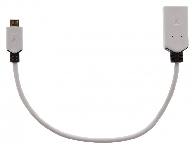 Kabel USB 2.0 Micro B Zástrčka - USB A Zásuvka 0.20 m Bílá - obrázek č. 3