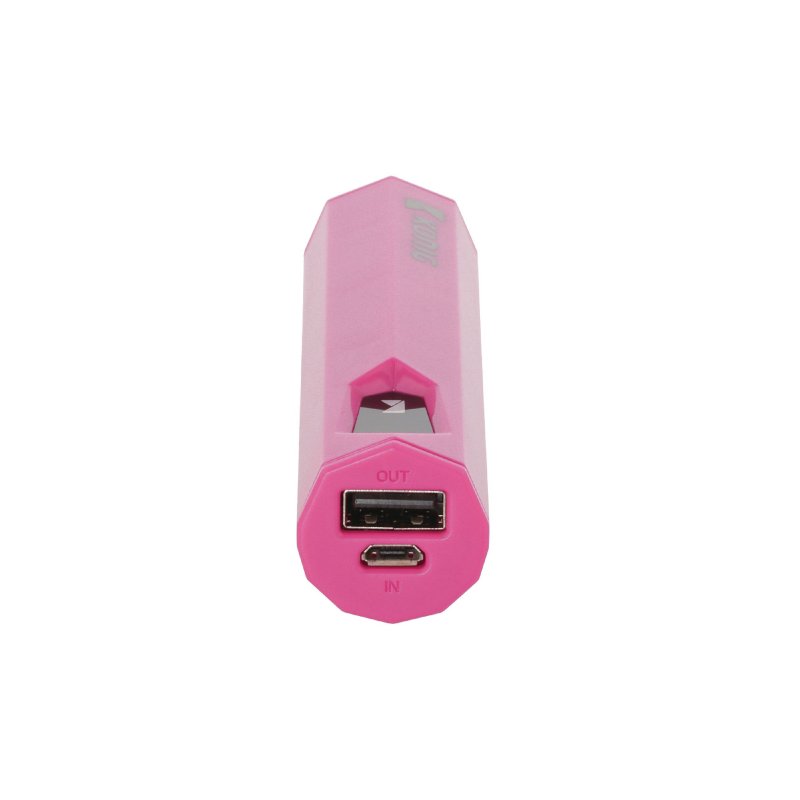 Přenosná Powerbanka Lithium-Ion 2500 mAh USB Růžová - obrázek č. 2