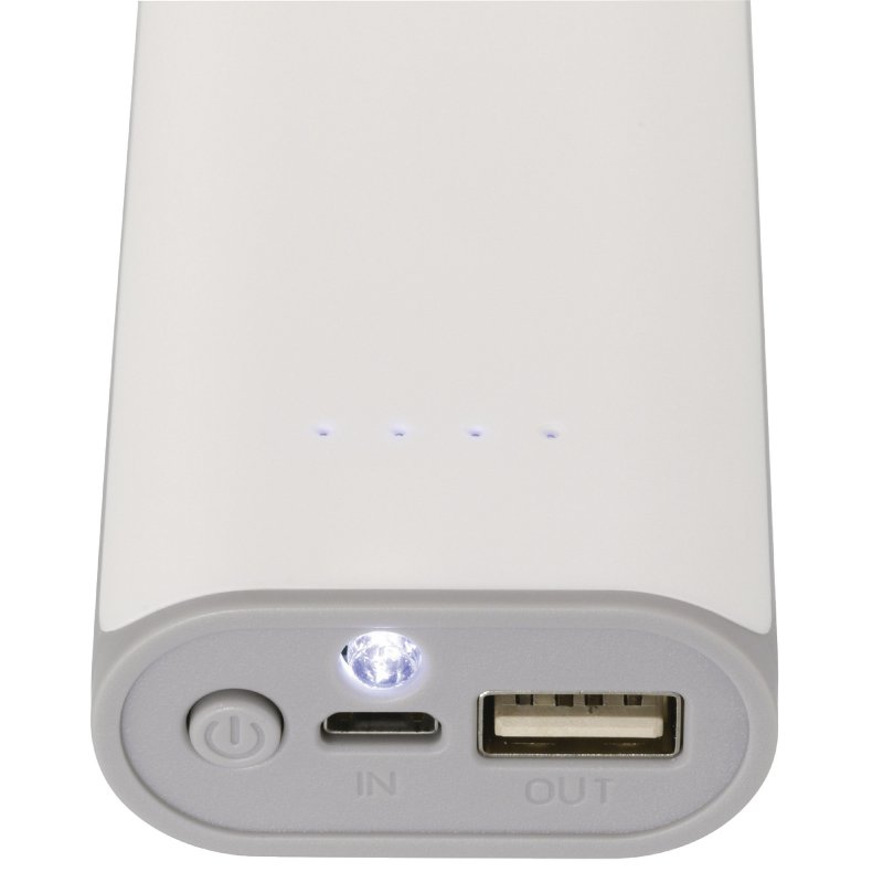 Přenosná Powerbanka Lithium-Ion 5000 mAh USB Bílá - obrázek č. 13