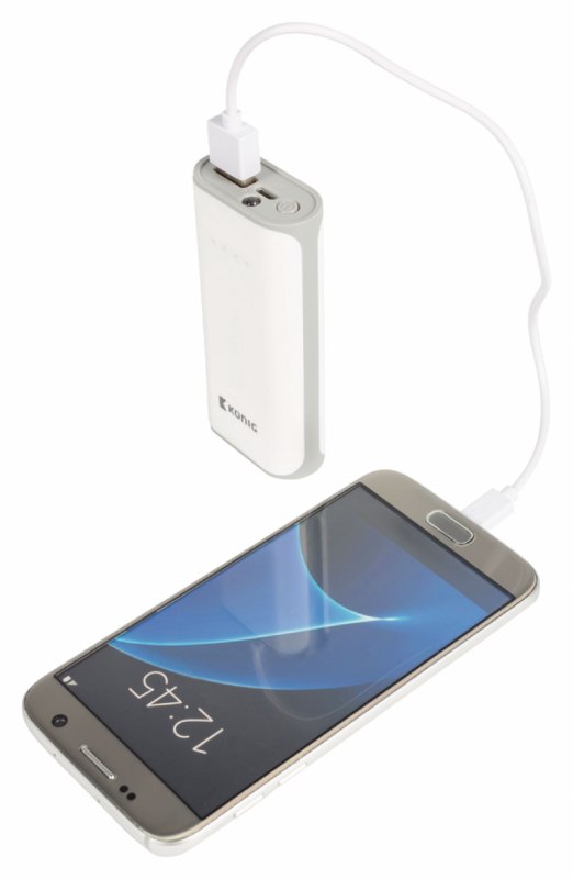 Přenosná Powerbanka Lithium-Ion 5000 mAh USB Bílá - obrázek č. 14