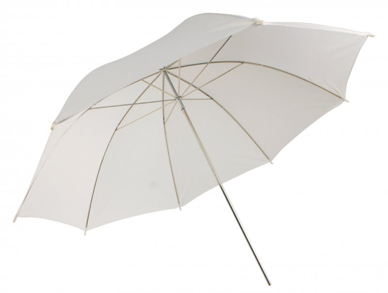 Deštník pro Foto Studio 33 " Průsvitná Bílá - obrázek č. 1