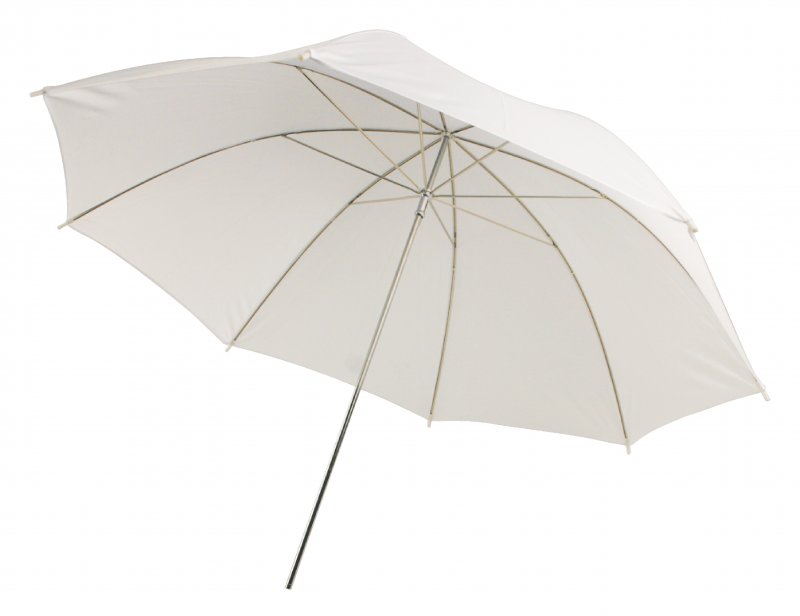 Deštník pro Foto Studio 33 " Průsvitná Bílá - obrázek produktu