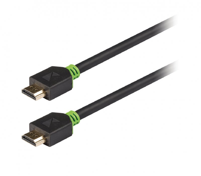 High Speed HDMI Kabel s Ethernetem HDMI Konektor - HDMI Konektor 1.00 m Antracit - obrázek č. 1
