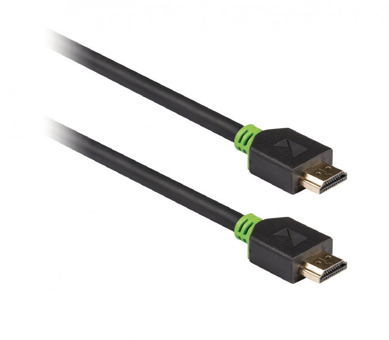 High Speed HDMI Kabel s Ethernetem HDMI Konektor - HDMI Konektor 1.00 m Antracit - obrázek č. 2