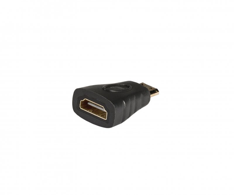 Adaptérem High Speed HDMI s Ethernetem HDMI Mini Konektor - HDMI Zásuvka Antracit - obrázek č. 5