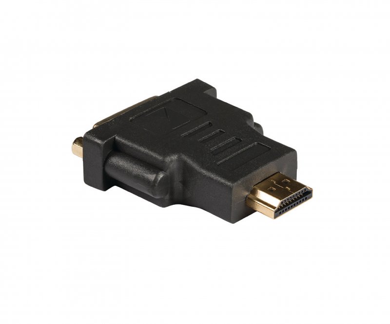 Adaptér High Speed HDMI HDMI Konektor - DVI-D 24+1p Zásuvka Antracit - obrázek č. 2