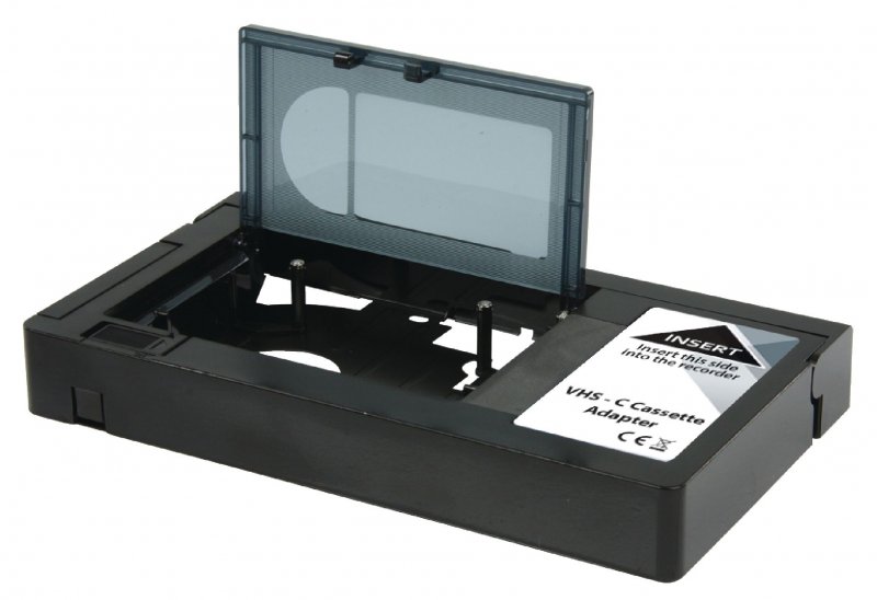 Převodník VHS-C - VHS Černá - obrázek č. 1