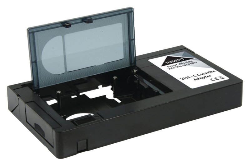 Převodník VHS-C - VHS Černá - obrázek produktu