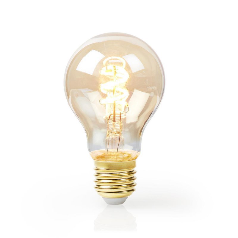 LED žárovka E27 | A60 | 5 W | 250 lm | 2000 K | Se zlatým povrchem | Retro styl | Počet žárovek v balení: 1 ks - obrázek č. 2