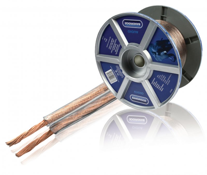 Kabel Reproduktoru na Cívce 2x 0.50 mm² 200.0 m Transparentní - obrázek produktu