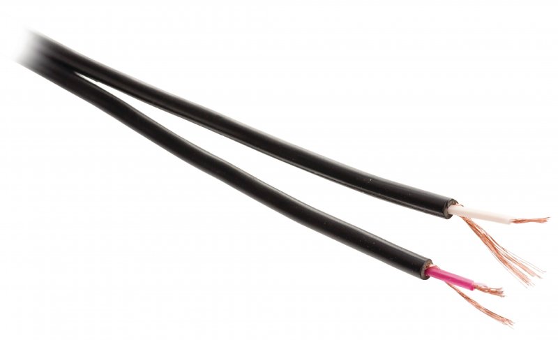 Reproduktorový Kabel 2x 0.14 mm² 100 m Černá - obrázek č. 1