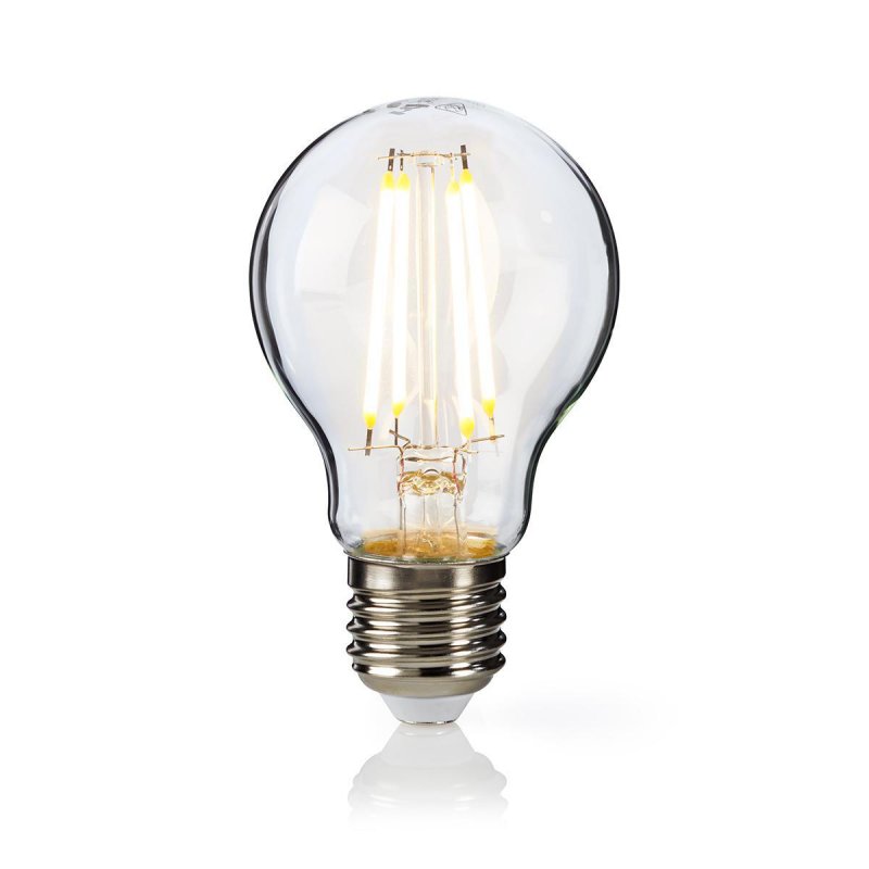 LED žárovka E27 | A60 | 8.6 W | 1055 lm | 2700 K | Teplá Bílá | Retro styl | Počet žárovek v balení: 1 kusů - obrázek produktu