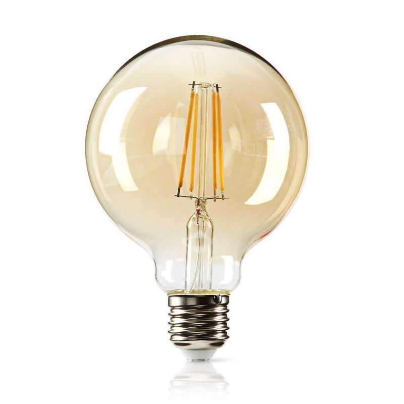LED žárovka E27 | G95 | 1.9 W | 200 lm | 2000 K | Teplá Bílá | Retro styl | 1 kusů - obrázek č. 1