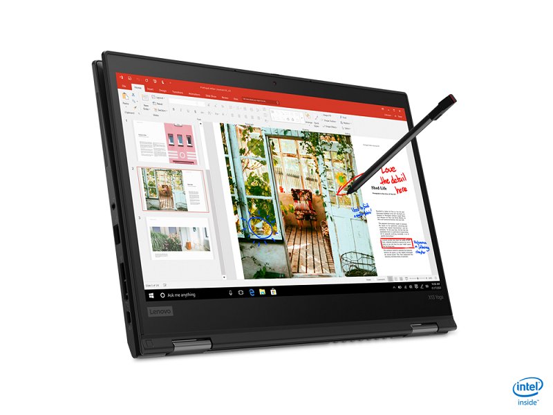 Lenovo ThinkPad X/ X13 Yoga Gen 1/ i5-10210U/ 13,3"/ FHD/ T/ 8GB/ 512GB SSD/ UHD/ W10P/ Black/ 3R - obrázek č. 6