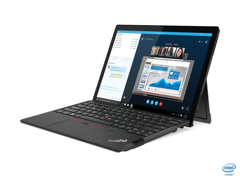 Lenovo ThinkPad X/ X12 Detachable/ i5-1130G7/ 12,3"/ 1920x1280/ T/ 8GB/ 512GB SSD/ Iris Xe/ W10P/ Black/ 3R - obrázek č. 1