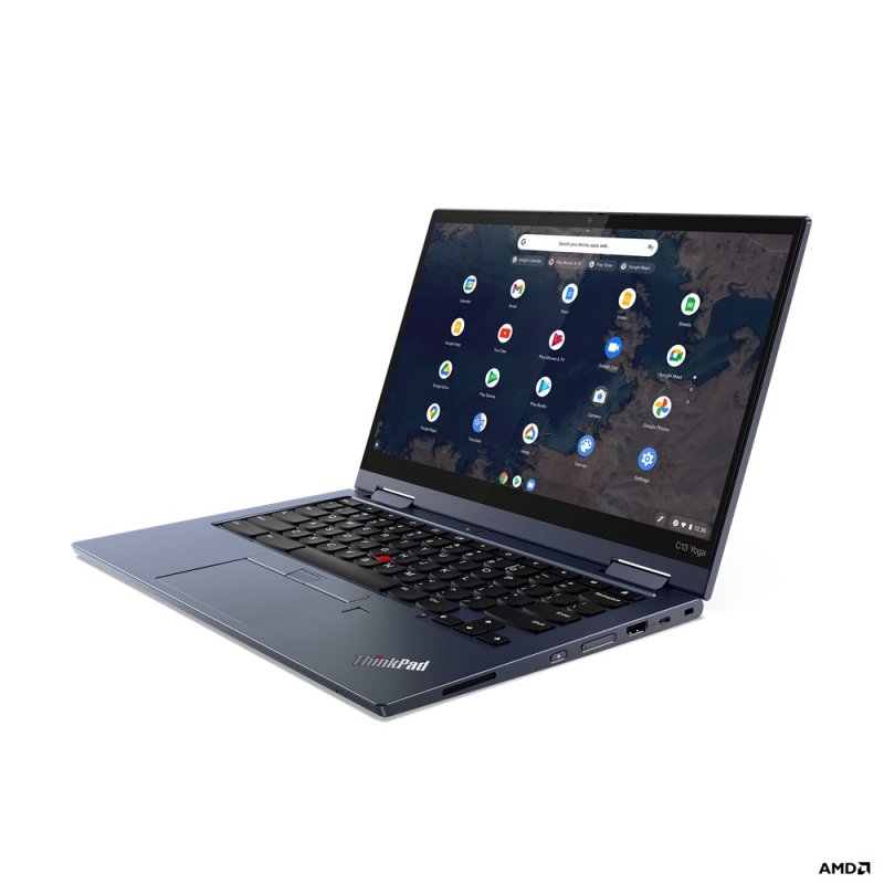 Lenovo ThinkPad/ C13 Yoga Gen 1/ R5-3500C/ 13,3"/ FHD/ T/ 8GB/ 128GB SSD/ AMD int/ Chrome/ Blue/ 1R - obrázek produktu