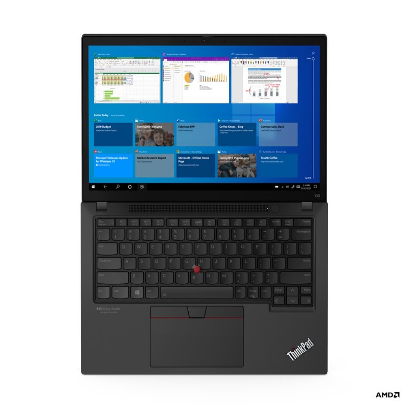 Lenovo ThinkPad X/ X13/ R7-5850U/ 13,3"/ FHD/ 16GB/ 512GB SSD/ AMD int/ W10P/ Black/ 3R - obrázek č. 2