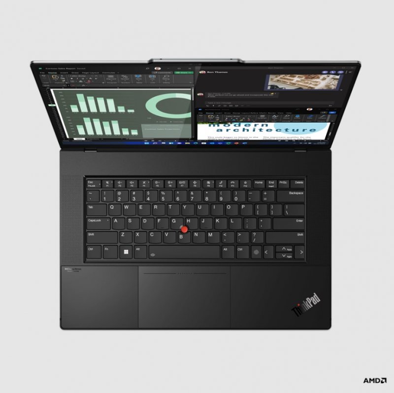 Lenovo ThinkPad/ Z16 Gen 1/ R9PRO-6950H/ 16"/ 4K/ T/ 32GB/ 1TB SSD/ RX 6500M/ W11P/ Gray/ 3R - obrázek č. 9