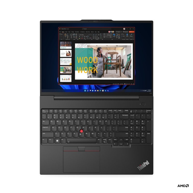 Lenovo ThinkPad E/ E16 Gen 1 (AMD)/ R5-7530U/ 16"/ WUXGA/ 16GB/ 512GB SSD/ RX Vega 7/ W11P/ Black/ 3R - obrázek č. 5