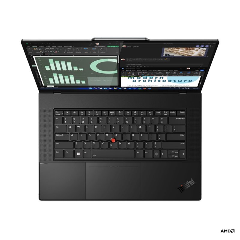 Lenovo ThinkPad/ Z16 Gen 2/ R7PRO-7840HS/ 16"/ 4K/ T/ 32GB/ 1TB SSD/ RX 6550M/ W11P/ Gray/ 3R - obrázek č. 6