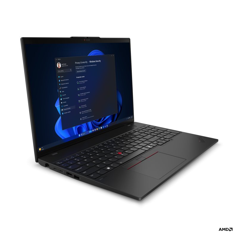 Lenovo ThinkPad L/ L16 Gen 1 (AMD)/ R5-7535U/ 16"/ WUXGA/ 16GB/ 512GB SSD/ AMD int/ W11P/ Black/ 3RNBD - obrázek č. 4