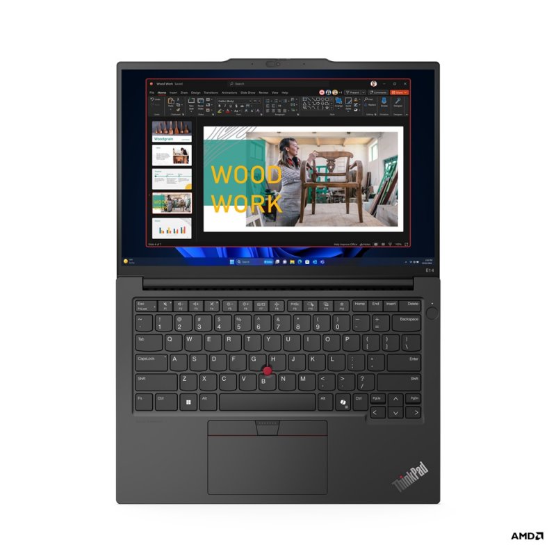 Lenovo ThinkPad E / E14 Gen 6 (AMD) / R3-7335U / 14" / WUXGA / 8GB / 512GB SSD / AMD int / W11P / Black - obrázek č. 7