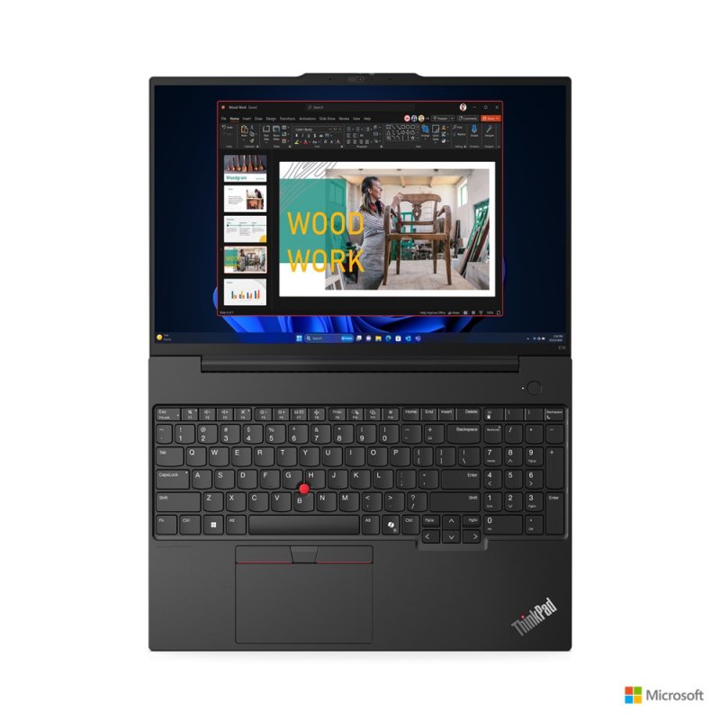 Lenovo ThinkPad E / E16 Gen 2 (Intel) / U5-125U / 16" / WUXGA / 16GB / 1TB SSD / 4C-iGPU / W11H / Black - obrázek č. 5