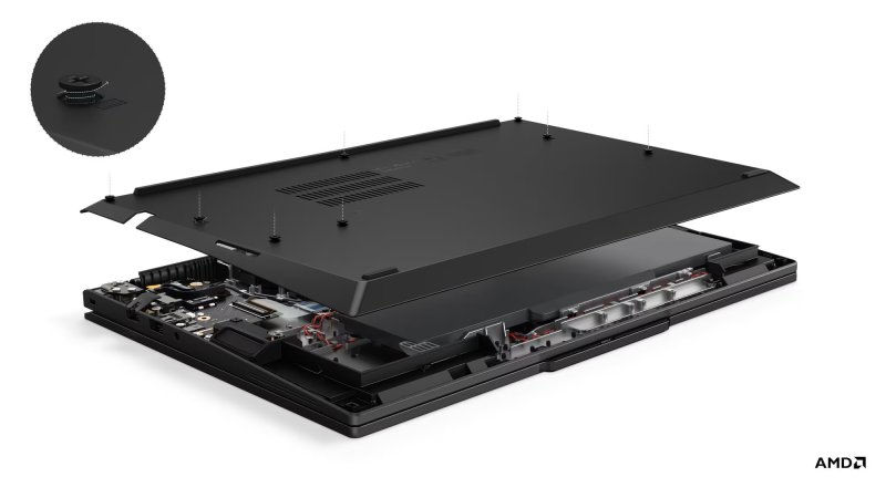 Lenovo ThinkPad T / T16 Gen 5 (AMD) / AMD Ryzen™ AI 7 PRO 450 / 16" / WUXGA / 32GB / 512GB / AMD int / W11P / Black - obrázek č. 8