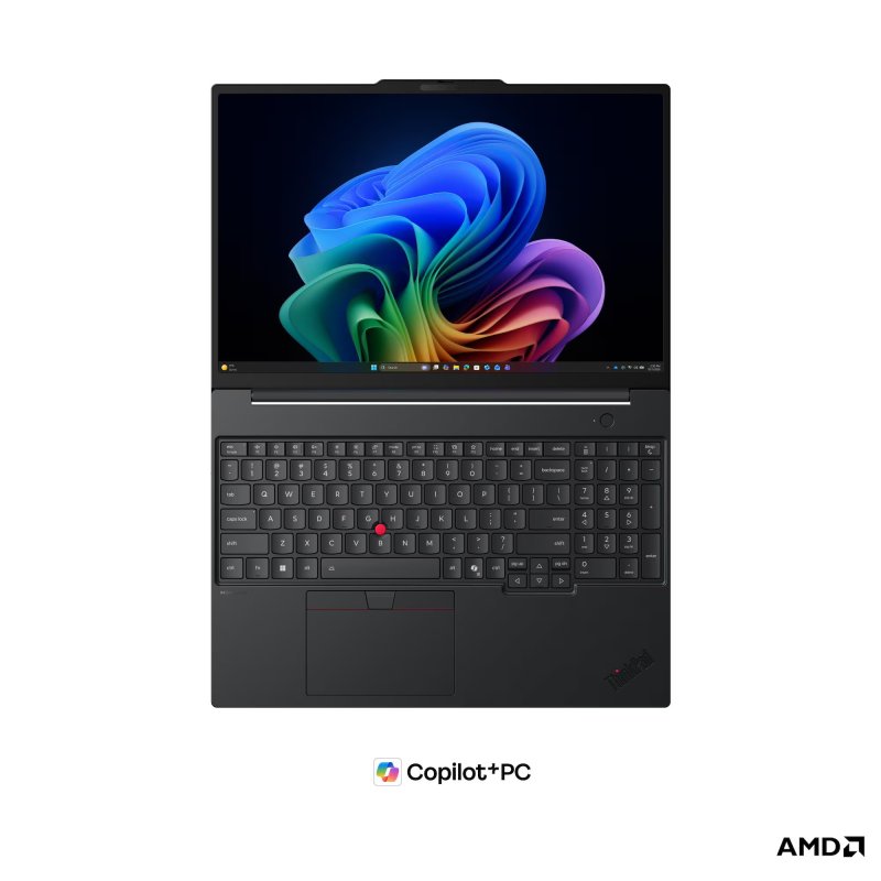 Lenovo ThinkPad T / T16 Gen 5 (AMD) / AMD Ryzen™ AI 7 PRO 450 / 16" / WUXGA / 32GB / 512GB / AMD int / W11P / Black - obrázek č. 4