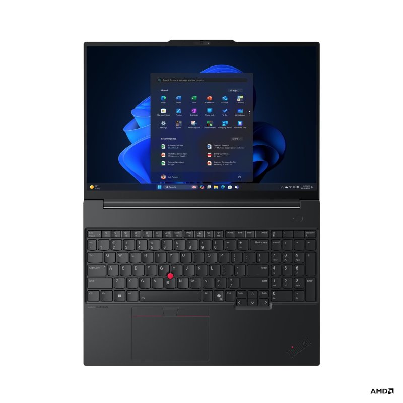 Lenovo ThinkPad E / E16 Gen 4 (AMD) / AI5-330 / 16" / WUXGA / 16GB / 512GB / AMD int / W11P / Black  On-Site - obrázek č. 4