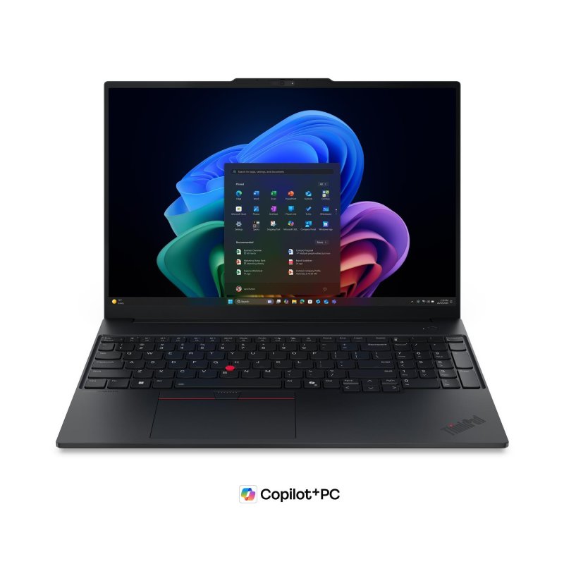 Lenovo ThinkPad / E16 Gen 4 (Intel) / U7-355 / 16" / WUXGA / 16GB / 512GB / Intel int / W11P / Black  On-Site - obrázek č. 1