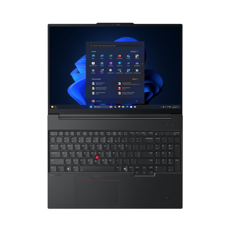 Lenovo ThinkPad E / E16 G3 / U7-258V / 16" / WUXGA / 32GB / 1TB / Intel int / W11P / Black  On-Site - obrázek č. 6